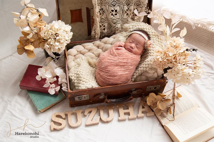 ニューボーン 名前フォト 誕生日 アイテム 木製アルファベット  SNS映え 記念撮影