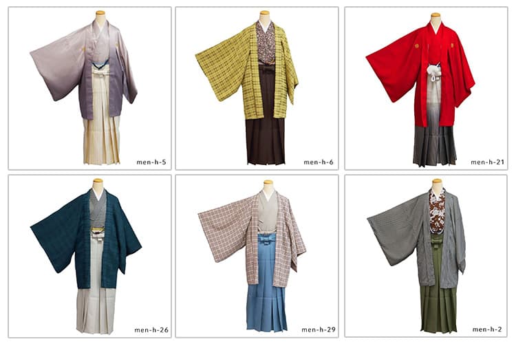 ハレこの日スタジオ　成人式　卒業式　新成人　着物　カッコいい　爽やか　男性　マルチカラー　個性的　愛知